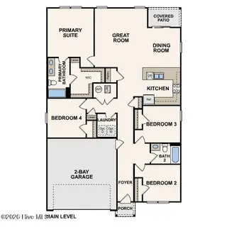 2807 Winding Ridge Drive W 100, Wilson, NC 27893 – photo 2: Cabot-floor-1