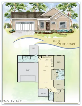 317 Creeks Edge Drive, Pikeville, NC 27863 – photo 3: Somerset 2 Car NoSqFt