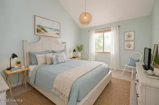 9201 Coast Guard Road F 210, Emerald Isle, NC 28594 – photo 16: Bedroom 2 staged