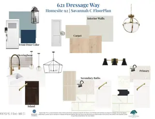621 Dressage Way, Wilmington, NC 28411 — 5-bedroom home in Scotts Hill Village, Wilmington, NC, photo 4 of 20: SHV 92 Vision Board