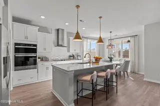2012 Red Woodpeckers Court, Leland, NC 28451 — 3-bedroom home in Terrapin, Leland, NC, photo 4 of 23: Kitchen-Dining
