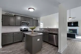107 Peletier Shores Drive, Peletier, NC 28584 – photo 6: Kitchen with granite countertops