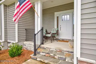 1109 Coral Reef Drive, New Bern, NC 28560 – photo 5: Brown - front door