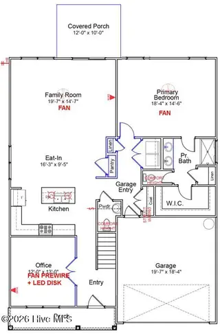 1561 Rodanthe Avenue, Castle Hayne, NC 28429 — 4-bedroom home in Avenue One, Castle Hayne, NC, photo 2 of 10