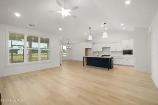 105 Windswept Lane, Beaufort, NC 28516 – photo 8: Open Concept Kitchen & Living Area