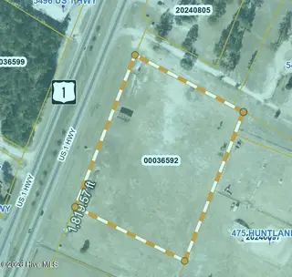 Tbd Us-1, Vass, NC 28394 – photo 2: Updated Approximate Lot Lines