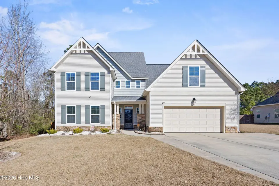 419 Cyrus Thompson Drive, Jacksonville, NC 28546 – photo 1 of 65: Front Exterior