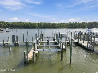 101 Hidden Harbor Lane, Beaufort, NC 28516 – photo 3: Boat Slip with Lift