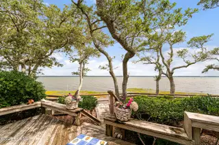 590 Westport Drive H1 Westport, Pine Knoll Shores, NC 28512 – photo 4: Deck overlooking sound