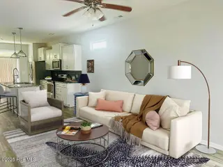 702 Pirates Landing Drive, Beaufort, NC 28516 – photo 12: Virtually Staged Primary Living Area
