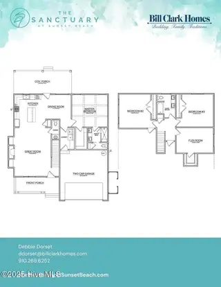 1526 Manta Ray Way, Sunset Beach, NC 28468 – photo 2: Floor Plan