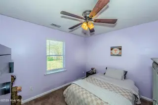 126 Forest Bluff Drive, Jacksonville, NC 28540 — 3-bedroom home in River Hills, Jacksonville, NC, photo 14 of 22: 2nd Bedroom