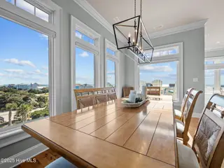 6414 Ocean Drive, Emerald Isle, NC 28594 – photo 14: Dining area with great ocean VIEWS