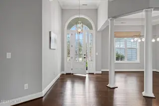 3815 Ridge Crest Drive, Southport, NC 28461 – photo 18: Welcoming Foyer | Stunning Hardwoods