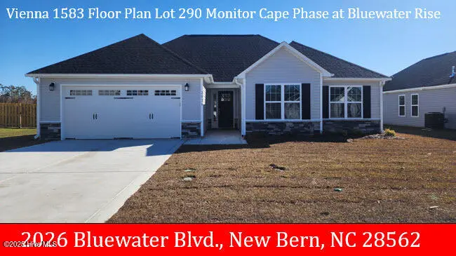 2026 Bluewater Boulevard, New Bern, NC 28562 – photo 1 of 11: MLS Photo 11-12-25