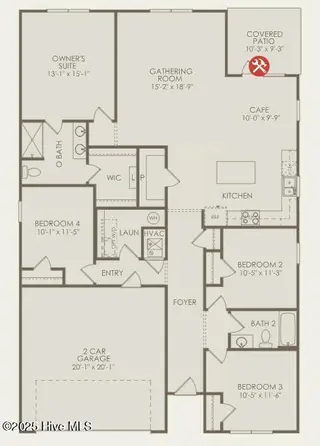 600 Coronado Avenue SE, Leland, NC 28451 – photo 2: Ibis Floorplan