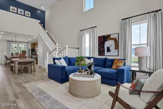 1218 Sunwater Terrace, Leland, NC 28451 — 4-bedroom townhome in Grand Park, Leland, NC, photo 7 of 49: Great Room 2 - Hyacinth BE - Grand Park
