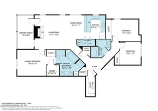 4428 Bluebill Drive 8, Greenville, NC 27858 – photo 2: 002_Floor Plan