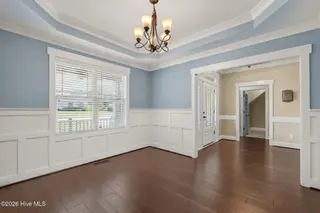 131 Nashville Drive, Archer Lodge, NC 27527 – photo 5: Fromal Dining With Trey Ceiling