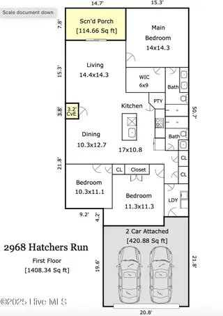 2968 Hatchers Run, Leland, NC 28451 – photo 2: 2968HatchersRun sketch