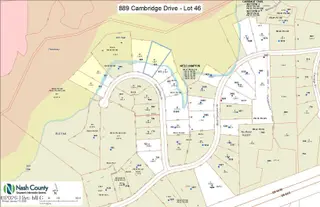909 45 A Cambridge Drive, Rocky Mount, NC 27804 – photo 3: 889 Cambridge - GIS Street Map large