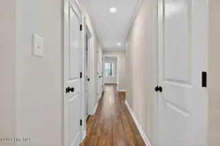 3504 Taylor Street, New Bern, NC 28560 — 4-bedroom home in Pinecrest, New Bern, NC, photo 13 of 28: Hallway to Bedrooms