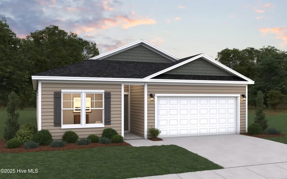 615 S Squires Run Lane, Richlands, NC 28574 – photo 1 of 24: Retreat Elevation C