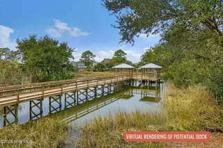 1827 Olde Farm Road, Morehead City, NC 28557 – photo 9: Virtual rendering of potential dock