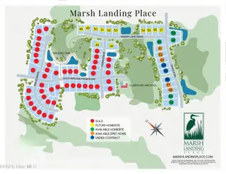 621 Vale Drive, Wilmington, NC 28411 – photo 6: Marsh Landing Place Plat Map September 2