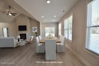 63 Waterfall Lane, Whiteville, NC 28472 – photo 17: Breakfast and Sunroom
