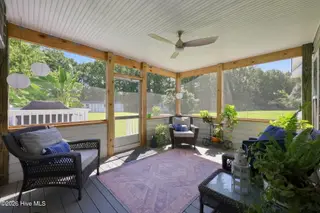 310 Bobbys Drive, Newport, NC 28570 – photo 10: Screened in porch