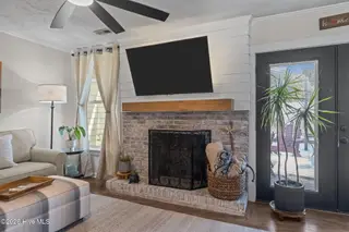 213 Pensacola Avenue, Morehead City, NC 28557 – photo 18: Gas Fireplace For Cozy Evenings