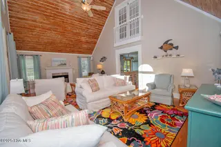 151 Doe Drive, Emerald Isle, NC 28594 – photo 6: Living AreaTwo Sitting Areas
