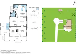 3301 Dickinson Avenue, Greenville, NC 27834 — 2-bedroom home, Greenville, NC, photo 2 of 65: Floor Plan & Site Map.jpeg.