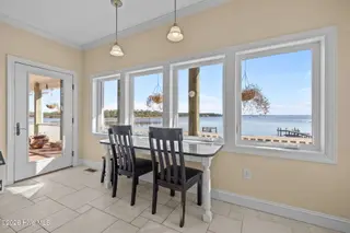 2944 Mill Creek Road, Newport, NC 28570 – photo 21: Breakfast area with Views