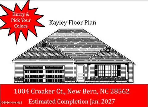 1004 Croaker Court, New Bern