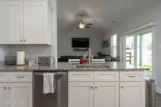 610 Bright Harvest Drive, Maysville, NC 28555 – photo 15: Kitchen to Living Area