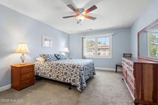 908 Resort Circle Unit 512, Sunset Beach, NC 28468 — 2-bedroom condo in Colony II, Sunset Beach, NC, photo 19 of 39: Primary Bedroom