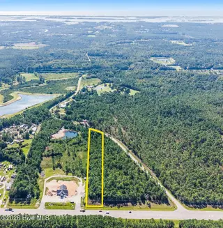 2.41ac Wilmington Highway, Holly Ridge, NC 28445 — lot, Holly Ridge, NC, photo 1 of 20: Drone Aerial