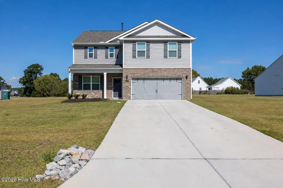 4136 Bertines Court, Elm City, NC 27822 — 3-bedroom home in River Stone, Elm City, NC, photo 1 of 39: exterior front