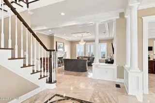 359 Bay Run, Newport, NC 28570 – photo 12: View from the foyer into the living room
