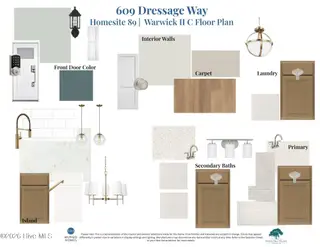 609 Dressage Way, Wilmington, NC 28411 — 5-bedroom home in Scotts Hill Village, Wilmington, NC, photo 4 of 16: SHV 89 Vision Board
