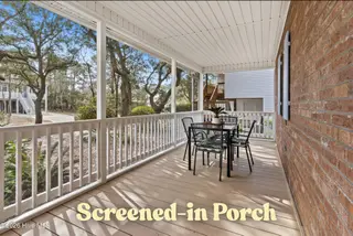 309 NE 41st Street, Oak Island, NC 28465 – photo 17: screened in porch