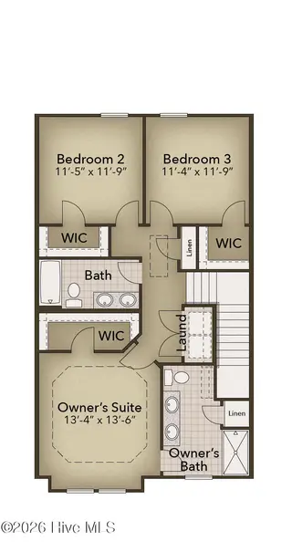 7150 Copacabana Drive, Leland, NC 28479 — 3-bedroom townhome in Riverwalk Pointe, Leland, NC, photo 3 of 3