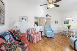 2900 Myrtle Street 11 Rosewood Village, Morehead City, NC 28557 – photo 8: Open Living Room & Dining Area
