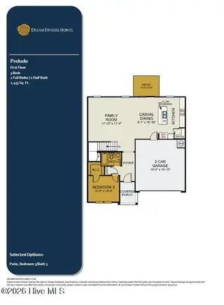 110 Maymont Street NW, Supply, NC 28462 – photo 2: Prelude Plan - 1st Floor
