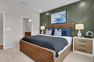 1218 Sunwater Terrace, Leland, NC 28451 — 4-bedroom townhome in Grand Park, Leland, NC, photo 15 of 49: Primary Bedroom 2 - Hyacinth BE - Grand