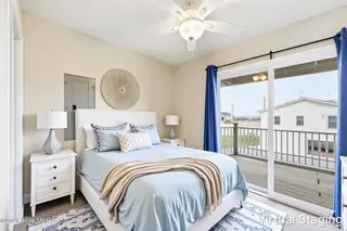 1426 N New River Drive, Surf City, NC 28445 – photo 23: Guest Bedroom 2 Virtually Staged