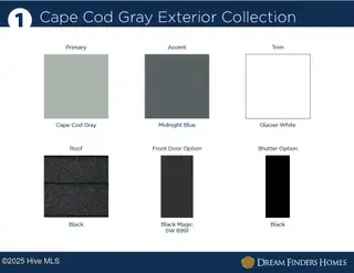 607 S Squires Run Lane, Richlands, NC 28574 – photo 5: Exterior Color Selections