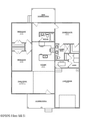 184 Elm Road, Southport, NC 28461 – photo 5: Marley Floor Plan